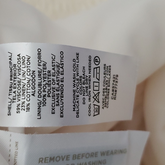 Ann Taylor Linen/Cotton Short Jumper - Picture 8 of 8